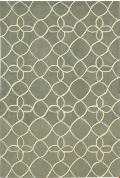Nourison Contour CON41 Sage (99446193223) Rectangle 3'6" x 5'6" Area Rug