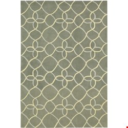 Nourison Contour CON41 Sage (99446193209) Rectangle 7'3