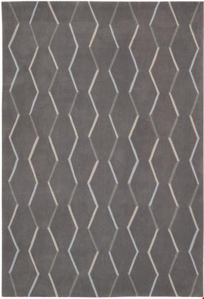 Nourison Contour CON43 Charcoal (99446193339) Rectangle 3'6" x 5'6" Area Rug