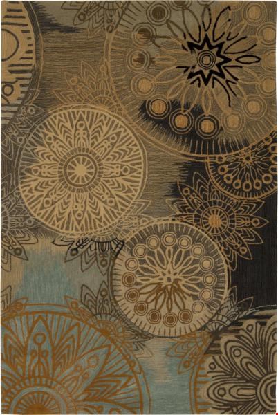 Nourison Contour CON45 Multicolor (99446251466) Rectangle 8'0" x 10'6" Area Rug