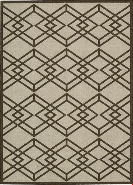 Nourison Enhance EN002 Latte (99446218025) Rectangle 2'6" x 4'0" Area Rug