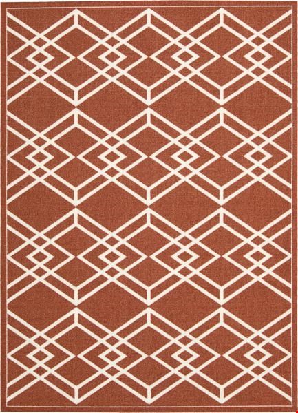 Nourison Enhance EN002 Paprika (99446217936) Rectangle 2'6" x 4'0" Area Rug