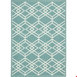 Nourison Enhance EN002 Turquoise (99446217905) Rectangle 4'0