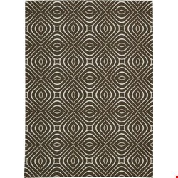 Nourison Enhance EN004 Chocolate (99446218353) Rectangle 2'6