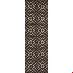 Nourison Enhance EN004 Chocolate (99446218360) Runner 2'6