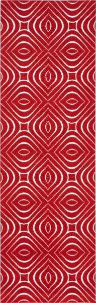Nourison Enhance EN004 Paprika (99446218414) Runner 2'6" x 8'0" Area Rug