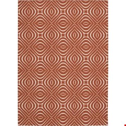 Nourison Enhance EN004 Paprika (99446218445) Rectangle 8'0