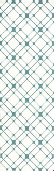 Nourison Enhance EN005 Ivory Turquoise (99446218575) Runner 2'6" x 8'0" Area Rug