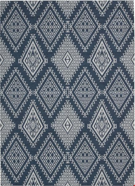 Nourison Enhance EN198 Blue (99446248954) Rectangle 8'0" x 10'0" Area Rug