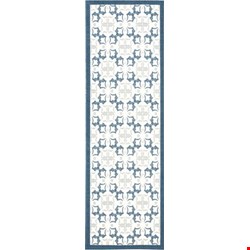 Nourison Enhance EN200 Blue (99446249821) Runner 2'6
