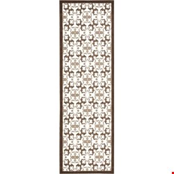 Nourison Enhance EN200 Brown (99446249234) Runner 2'6