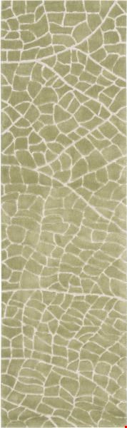 Nourison Escalade ESC01 Kiwi (99446137470) Runner 2'3" x 8'0" Area Rug