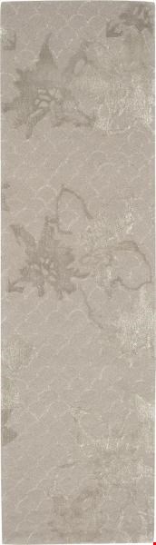 Nourison Escalade ESC11 Silver (99446263261) Runner 2'3" x 8'0" Area Rug