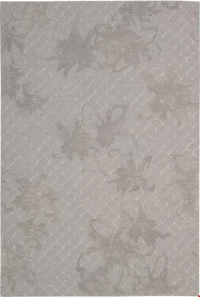 Nourison Escalade ESC11 Silver (99446263230) Rectangle 8'0" x 10'6" Area Rug