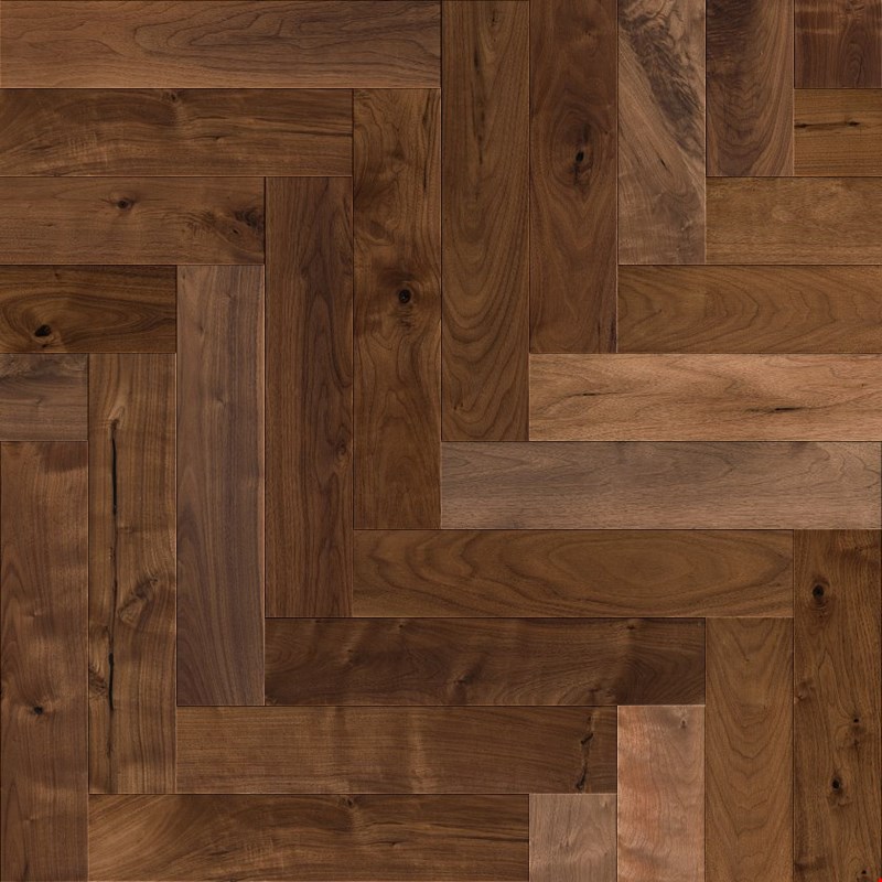 Anderson Tuftex Hardwood Revival Walnut Herringbone: Rye 5/8" x 5" Engineered Hardwood AA833-17043