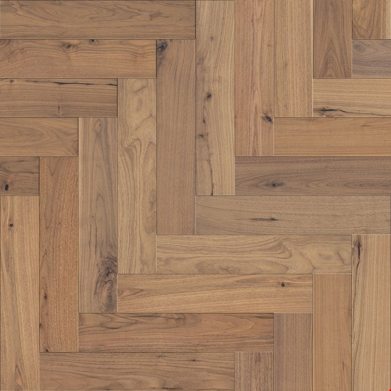 Anderson Tuftex Hardwood Revival Walnut Herringbone: Sirocca 5/8" x 5" Engineered Hardwood AA833-17045