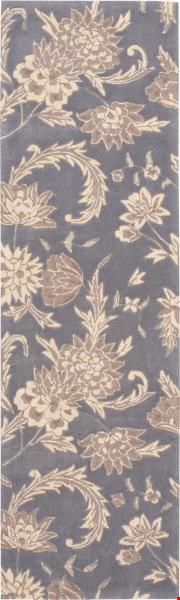 Nourison Gatsby GAT02 Slate (99446156143) Runner 2'3" x 8'0" Area Rug