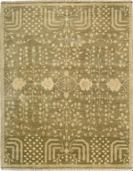 Nourison Grand Estate GRA02 Mushroom (99446081650) Rectangle 9'9" x 13'9" Area Rug