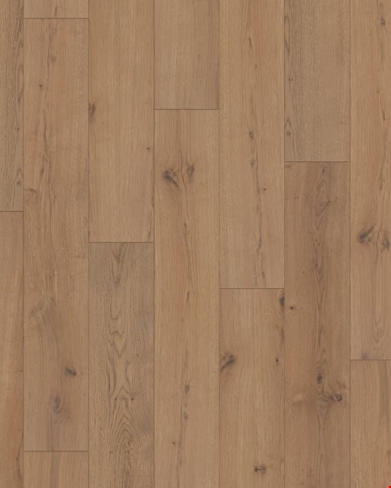 Happy Feet Laminate Arrival 10: Legacy Oak 7" x 48" Water Resistance Laminate with Attached Pad LM1010