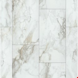 Shaw Floorte Paragon Tile: Calacatta Luxury Vinyl Tile 1022V 01100
