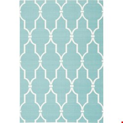 Nourison Home & Garden RS087 Aqua (99446212788) Rectangle 10'0