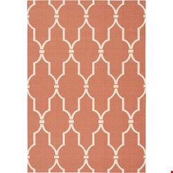 Nourison Home & Garden RS087 Orange (99446207715) Rectangle 10'0