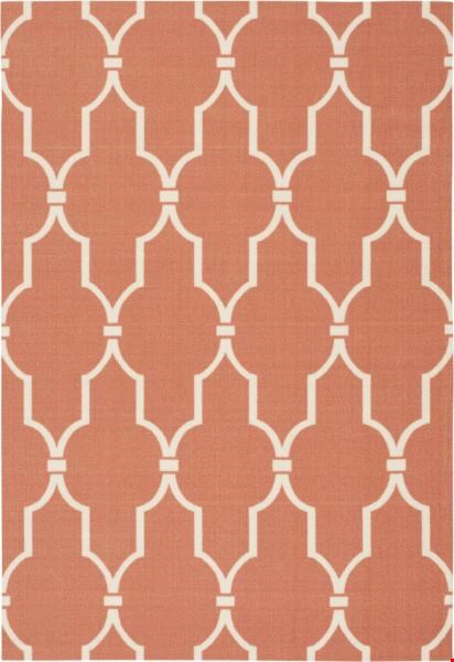 Nourison Home & Garden RS087 Orange (99446207715) Rectangle 10'0" x 13'0" Area Rug