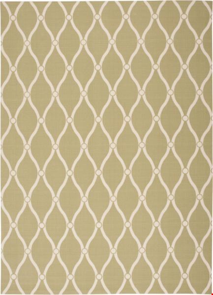 Nourison Home & Garden RS089 Green (99446207838) Rectangle 7'9" x 10'10" Area Rug