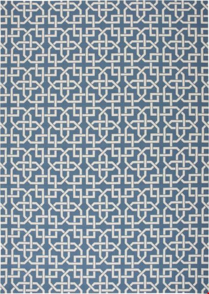 Nourison Home & Garden RS090 Navy (99446207982) Rectangle 7'9" x 10'10" Area Rug