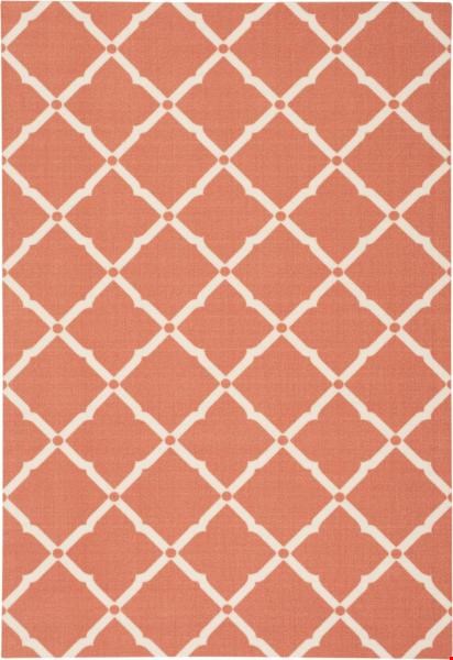 Nourison Home & Garden RS091 Orange (99446208217) Rectangle 10'0" x 13'0" Area Rug