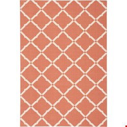 Nourison Home & Garden RS091 Orange (99446208170) Rectangle 7'9