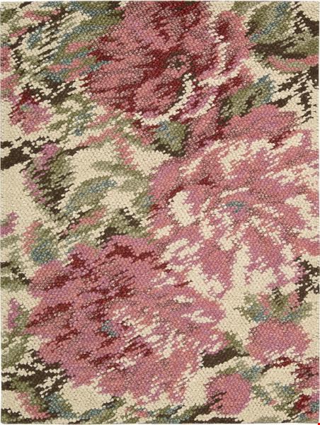 Nourison Impressionist IMPR1 Pastel (99446214836) Rectangle 5'6" x 7'6" Area Rug