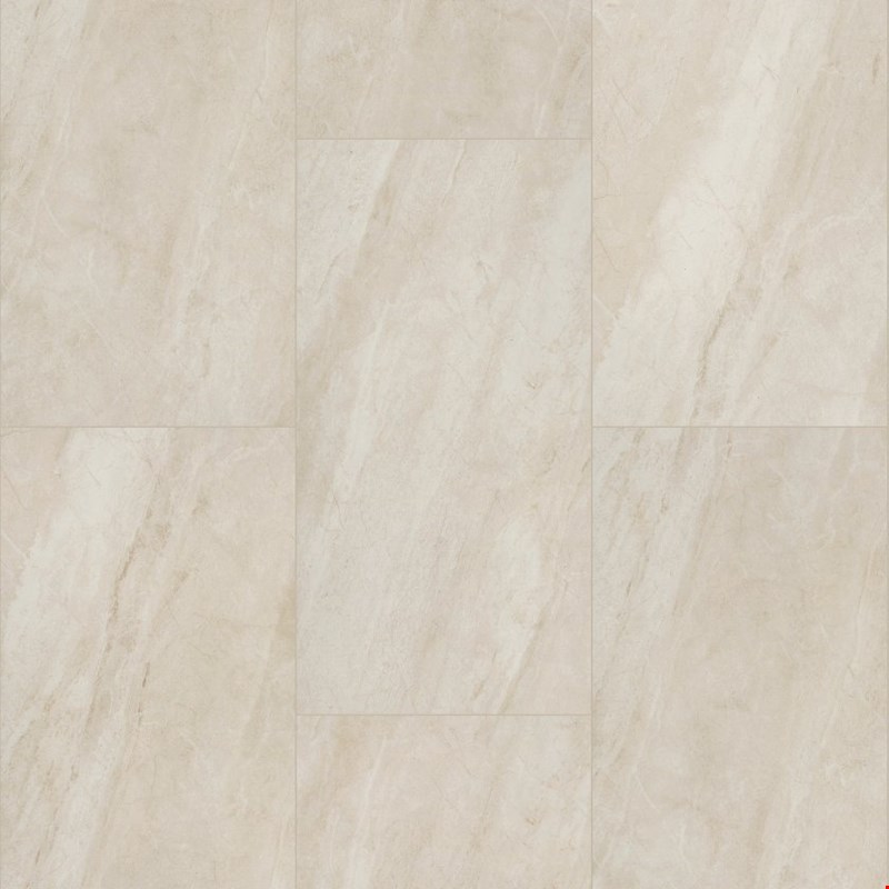 USFloors Coretec Tile: Citrine Travertine Engineered Luxury Vinyl Tile with Cork Comfort CRT01-05106