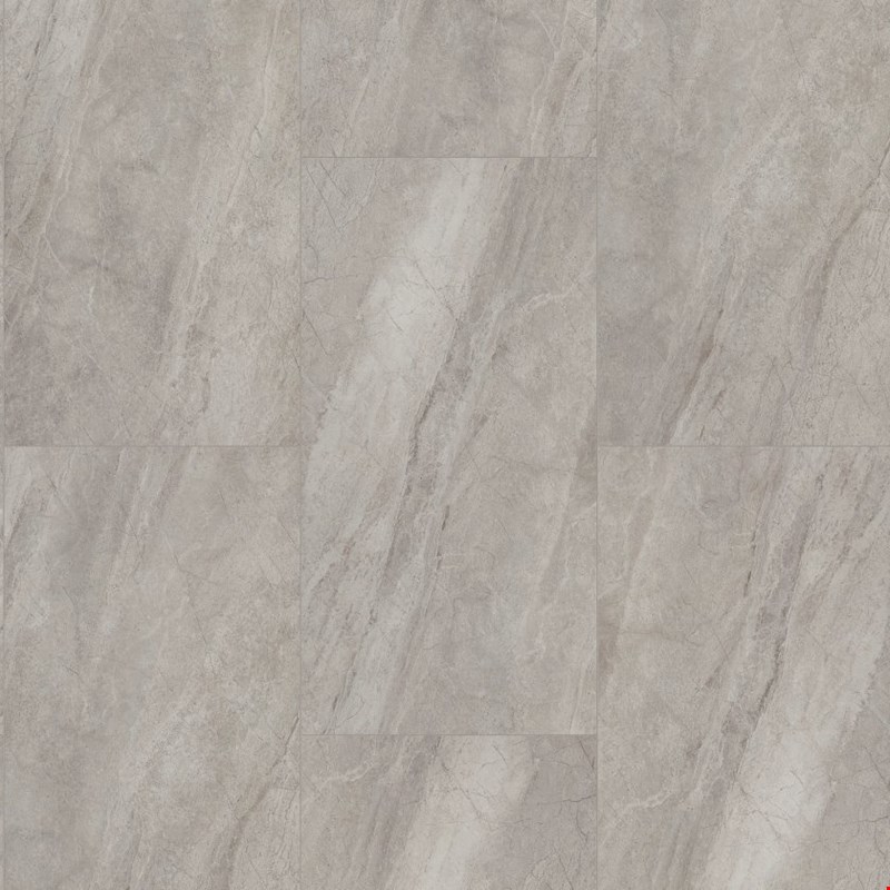 USFloors Coretec Tile: Graphite Travertine Engineered Luxury Vinyl Tile with Cork Comfort CRT01-07047