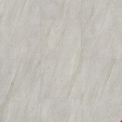 USFloors Coretec Tile: Opal Travertine Engineered Luxury Vinyl Tile with Cork Comfort CRT01-08017
