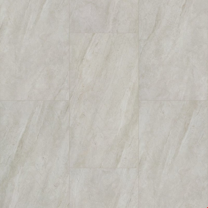 USFloors Coretec Tile: Opal Travertine Engineered Luxury Vinyl Tile with Cork Comfort CRT01-08017