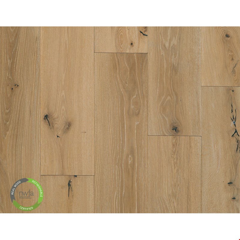 Mullican Castillian: Coastal Fog 5/8" x 9" Engineered Oak Hardwood 25027