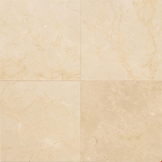 Daltile Marble: Crema Marfil Elegance Polished 18" x 18" Natural Stone Tile M7211818121L