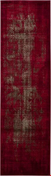 Nourison Karma KRM01 Red (99446268853) Runner 2'2" x 7'6" Area Rug