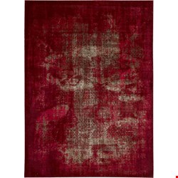 Nourison Karma KRM01 Red (99446268914) Rectangle 9'3