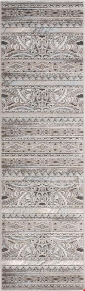 Nourison Karma KRM03 Stone (99446269188) Runner 2'2" x 7'6" Area Rug