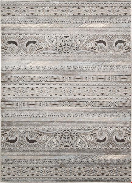 Nourison Karma KRM03 Stone (99446269201) Rectangle 5'3" x 7'4" Area Rug