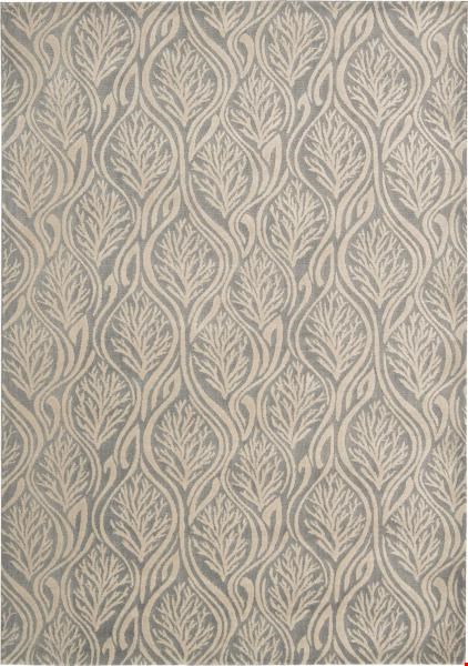 Nourison Kathy Ireland Ki01 Hollywood Shimmer KI100 Light Grey (99446023704) Rectangle 3'9" x 5'9" Area Rug