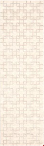 Nourison Kathy Ireland Ki01 Hollywood Shimmer KI101 Bisque (99446024060) Runner 2'3" x 8'0" Area Rug