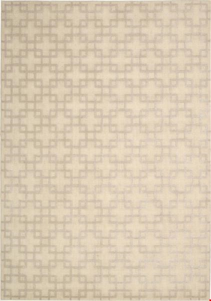Nourison Kathy Ireland Ki01 Hollywood Shimmer KI101 Bisque (99446028723) Rectangle 7'9" x 10'10" Area Rug
