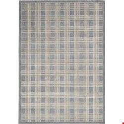 Nourison Kathy Ireland Ki01 Hollywood Shimmer KI102 Blue (99446048721) Rectangle 3'9