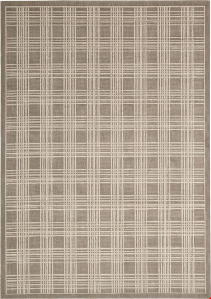 Nourison Kathy Ireland Ki01 Hollywood Shimmer KI102 Mocha (99446094100) Rectangle 7'9" x 10'10" Area Rug