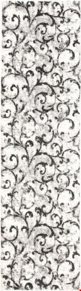 Nourison Kathy Ireland Ki02 Santa Barbara KI200 White Fume (99446096531) Runner 2'2" x 8'0" Area Rug