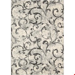 Nourison Kathy Ireland Ki02 Santa Barbara KI200 White Fume (99446096449) Rectangle 3'9