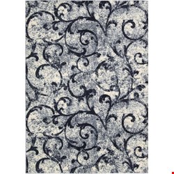 Nourison Kathy Ireland Ki02 Santa Barbara KI200 White Navy (99446096982) Rectangle 9'3